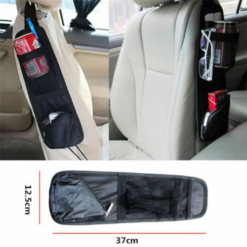 Tas Samping Jok Mobil Kursi Penyimpanan Hp Botol Car Seat Organizer