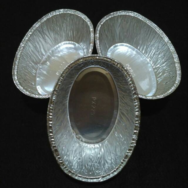 Cup Alumunium Foil Oval PX225 isi 10