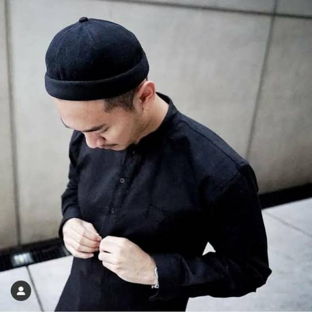 Peci Beanie Hat Kopiah Peci Beanie Hat / Miki Kopiah Hijrah Gaul