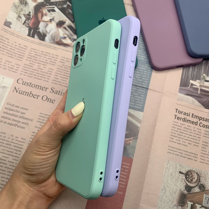 Terlihat seperti iphone 12, silikon lembut dengan bulu di dalam, cocok untuk Casing iPhone 11 Pro Max 6 6 s 7 8 SE2 2020 X XS XR XSMAX 7Plus 8P Anti-fouling shell pembersih Casing