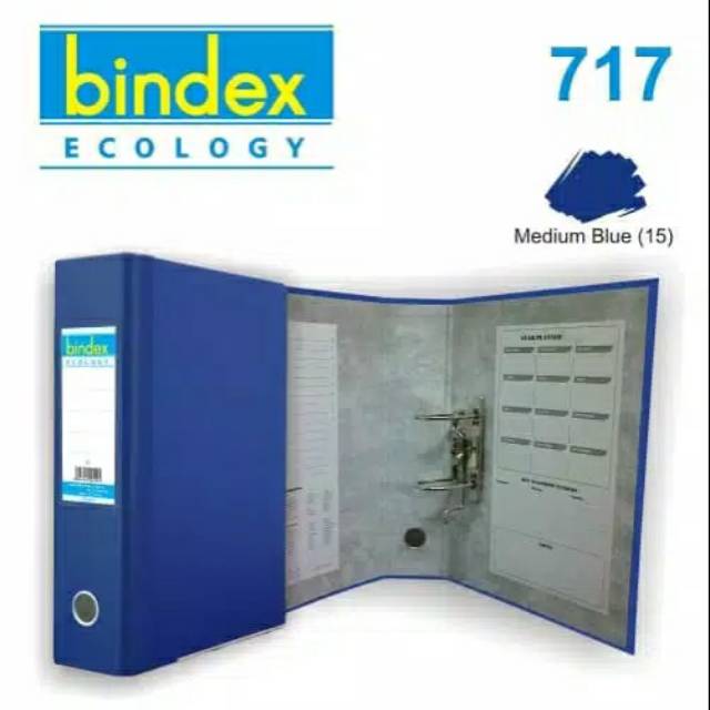 

Ordner Bindex 717 Folio ( 75 MM ) - Biru