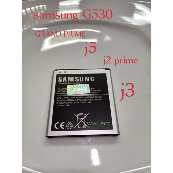 batre baterai Samsung G530 J2 PRIME GRAND PRIME J3 / J5 GALAXY J2 PRIME BATRE ORIGINAL HP