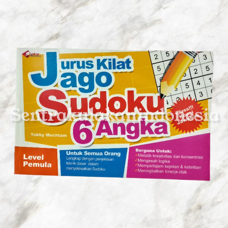 Laskar Aksara | Buku Jurus Kilat Sudoku 6 Angka