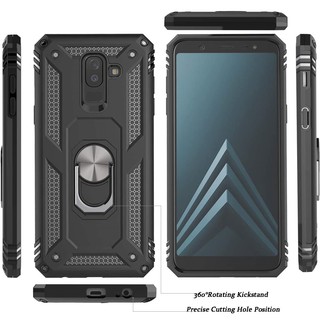 Hard Case Samsung Galaxy A6 Plus J8 2018 Ring ARMOR