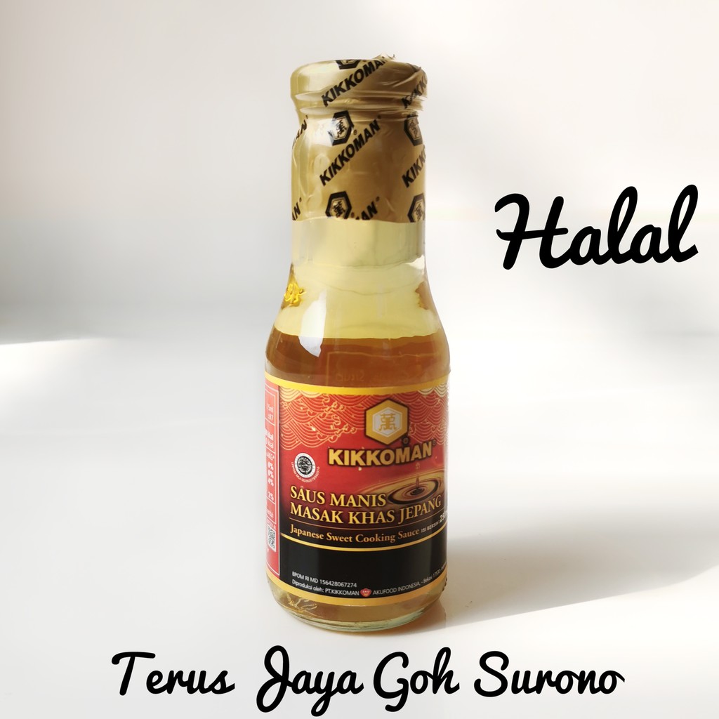 

Kikkoman Mirin Halal 300g Kikkoman Saos Manis Khas Jepang Halal
