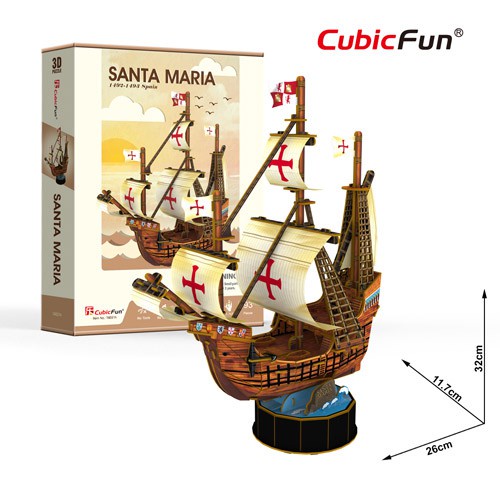 Cubicfun - Cubic Fun - 3D Puzzle Kapal Type M - DIY - Pazel