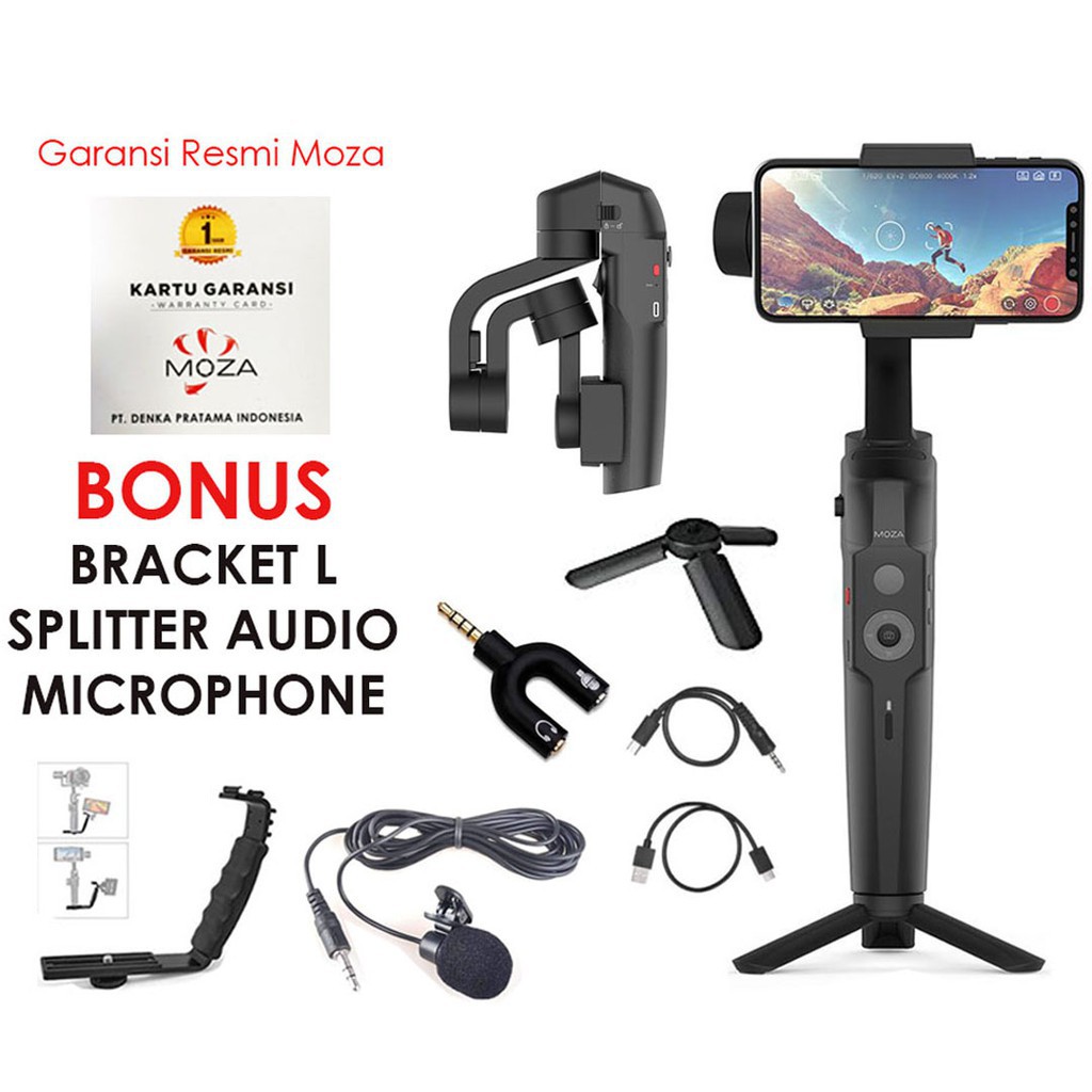 MOZA Mini S Essentials 3-Axis Smartphone Gimbal Stabilizer