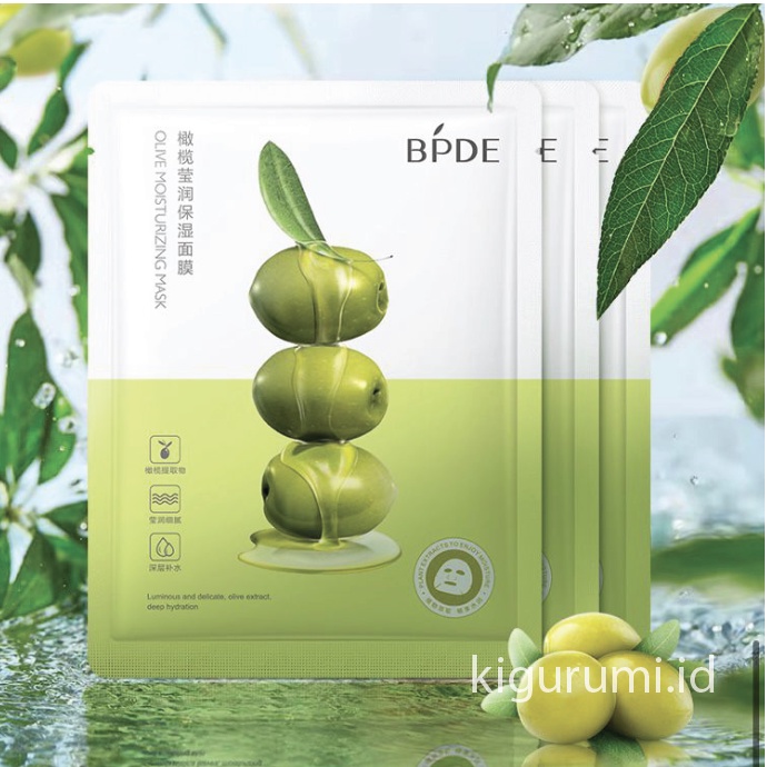 BPDE Fruit Mask Natural Facial Sheet Mask Masker Wajah Buah EM036