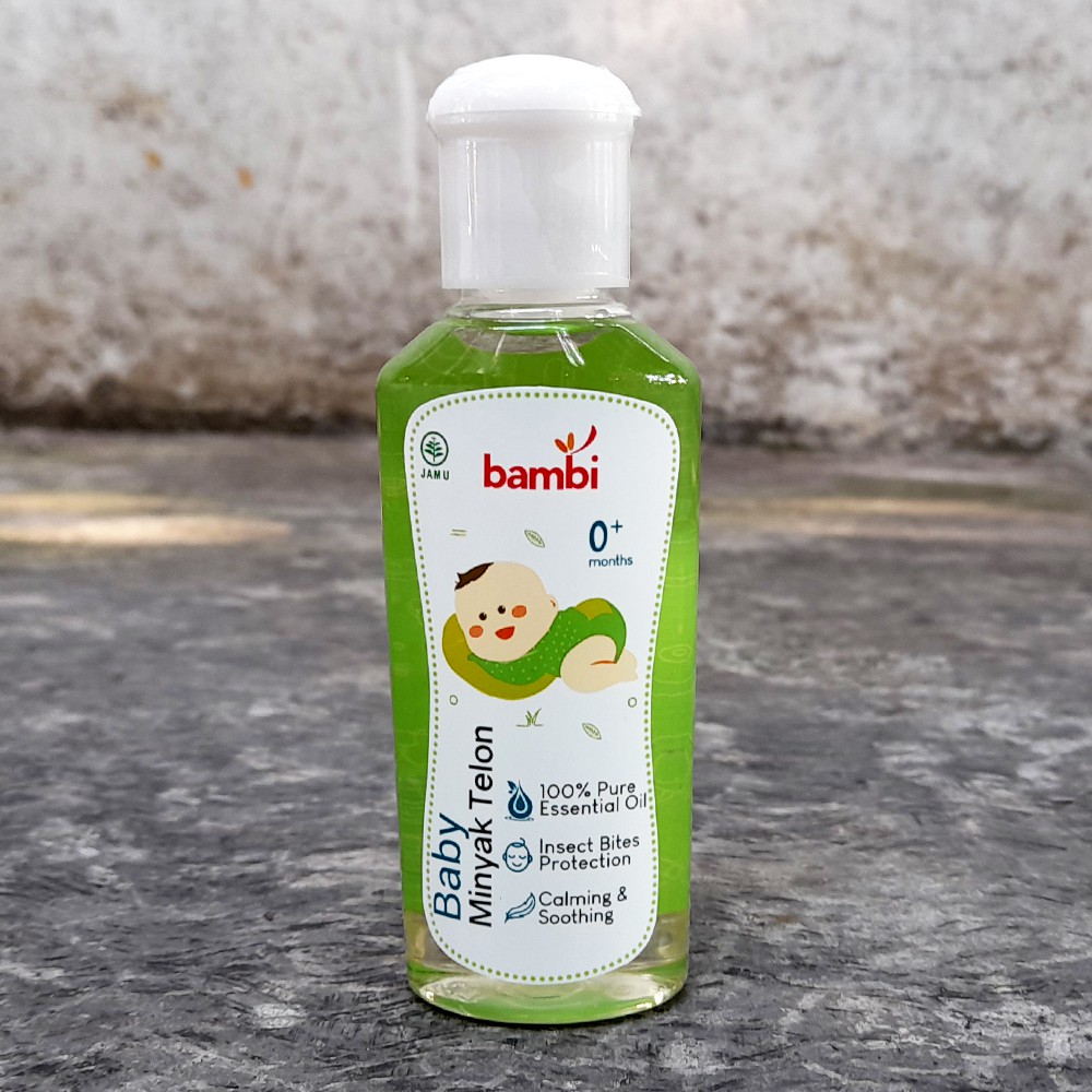 BAMBI Minyak Telon Bayi 60 ml - with oleum chamomile