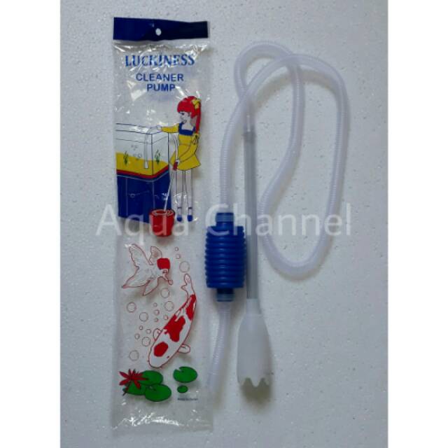 Cleaner Pump Alat Kuras Alat Sifon Aquarium Luckiness Shopee