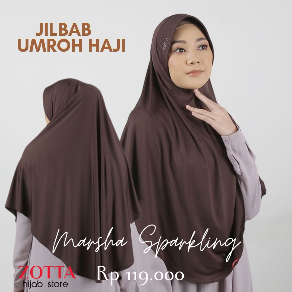 TERLARIS! Jilbab Instan ZOYA Jumbo Marsha Sparkling Ready Ori ZOYA Murah