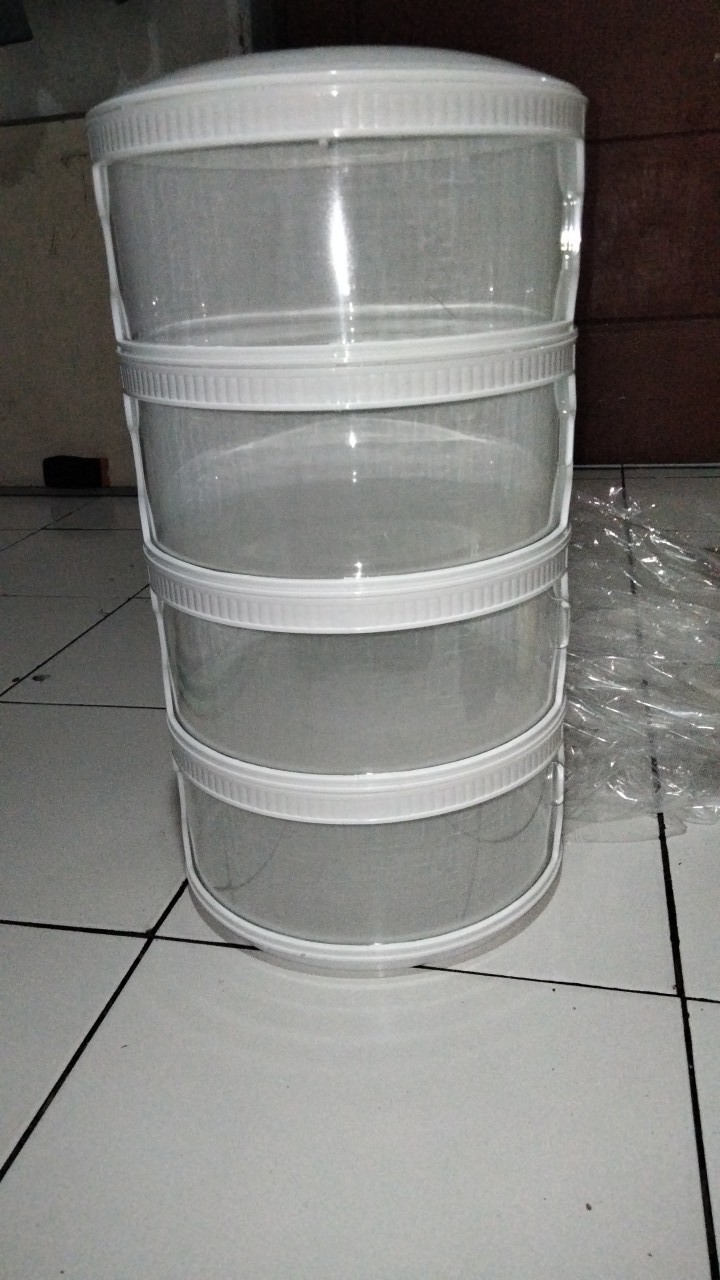 Tudung Saji 4 Susun / Tempat Penyimpanan Makanan