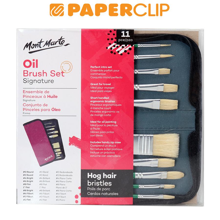 

BRUSH MONT MARTE BRISTLE SET 11PCS BMHS0031