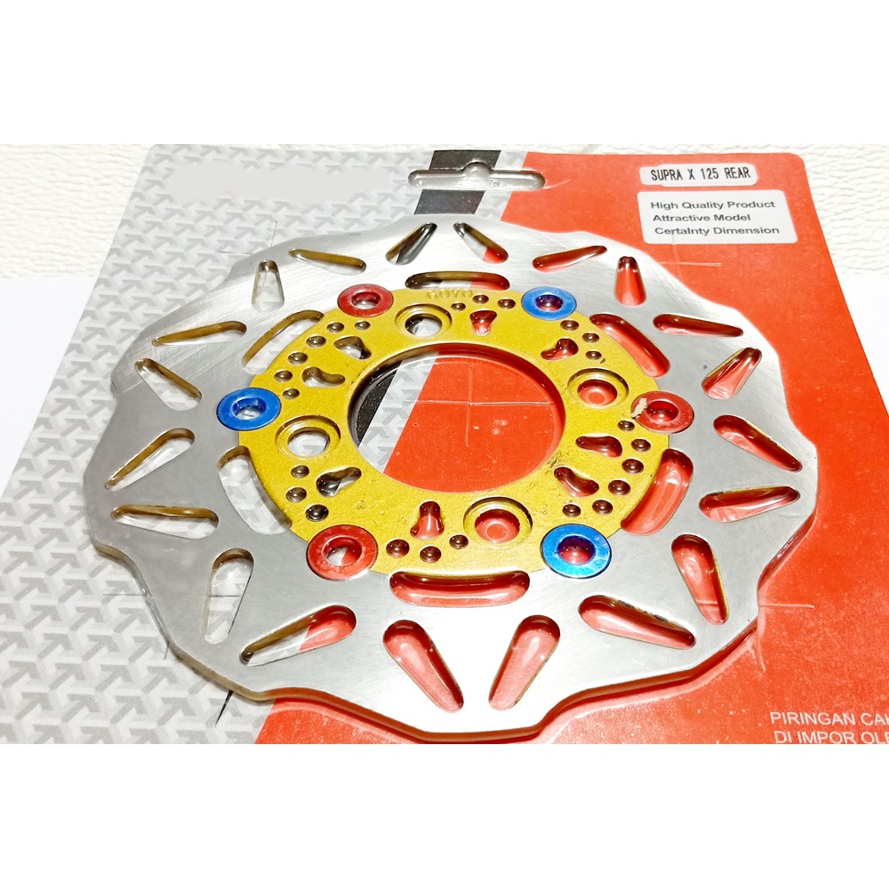 PIRINGAN BELAKANG SUPRA 125 BLADE CS1 SONIC REAR DISK CAKRAM SUPRA 125-BLADE-CS1-SONIC disc brake rear blade new sonic cs1 supra 125 dd