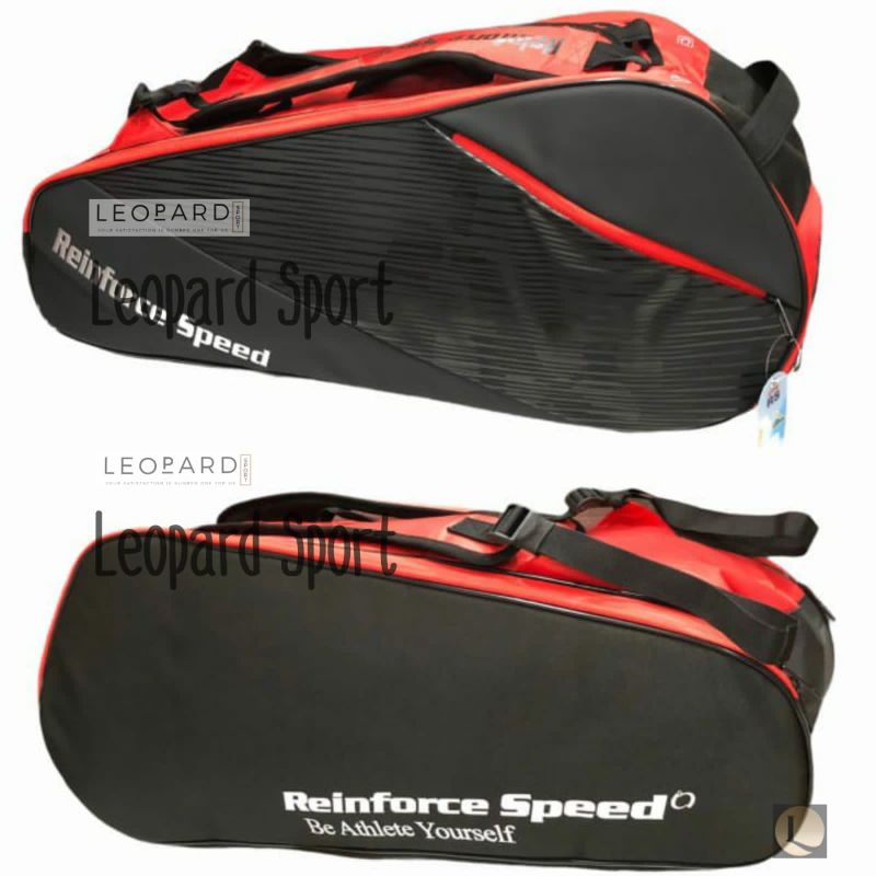 Tas Raket Badminton Rs Profesional 05 BT9 Black Red / Tas Badminton