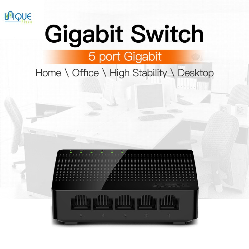 TENDA SG105 : 5 PORT GIGABIT DESKTOP SWITCH