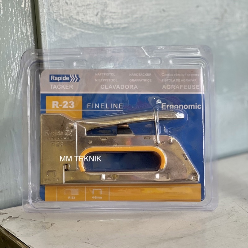 

Staples Tembak Manual Rapide Gun Tacker Rapide Egronomic R23