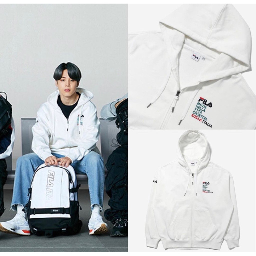 BTS JIMIN FILA SWEATSHIRT