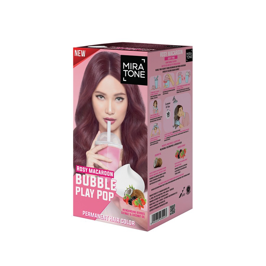 MIRATONE Bubble Playpop Series/Pewarna Rambut Miratone