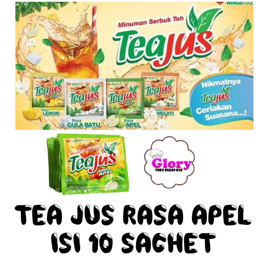 

tea jus apel 10 sachet