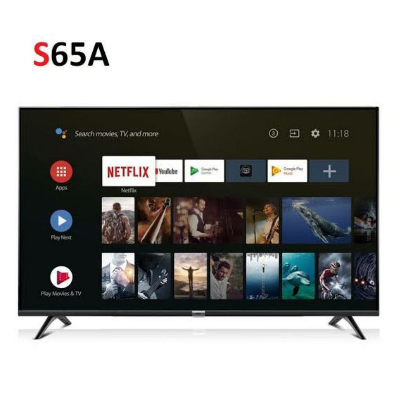 LED TV 40 Inch TCL 40S65A Smart Android 9.0 Full Hd TV