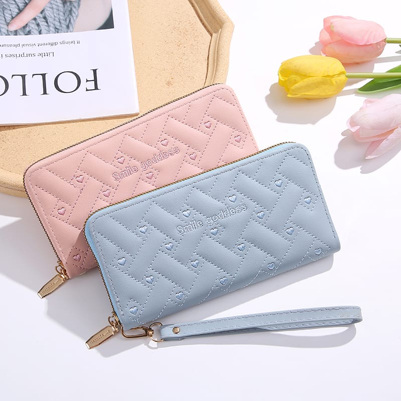 ♥DPS829♥D306 Dompet Panjang Wanita Trendy Murah/dompet wanita panjang/dompet wanita import murah real pic