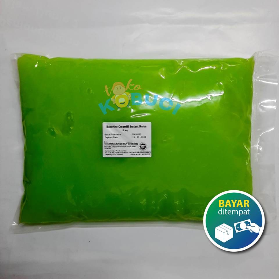

Bakerline Instant Creamfill Pasta 5 kg Bag Selai Isi Roti / Kue