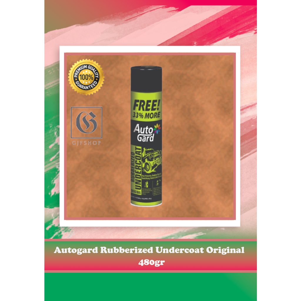 AUTOGARD RUBBERIZED UNDERCOAT ORIGINAL 480GR