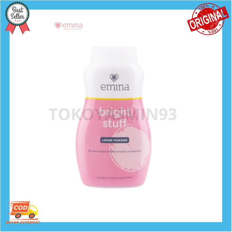 Emina Bright Stuff Loose Powder 55g Murah