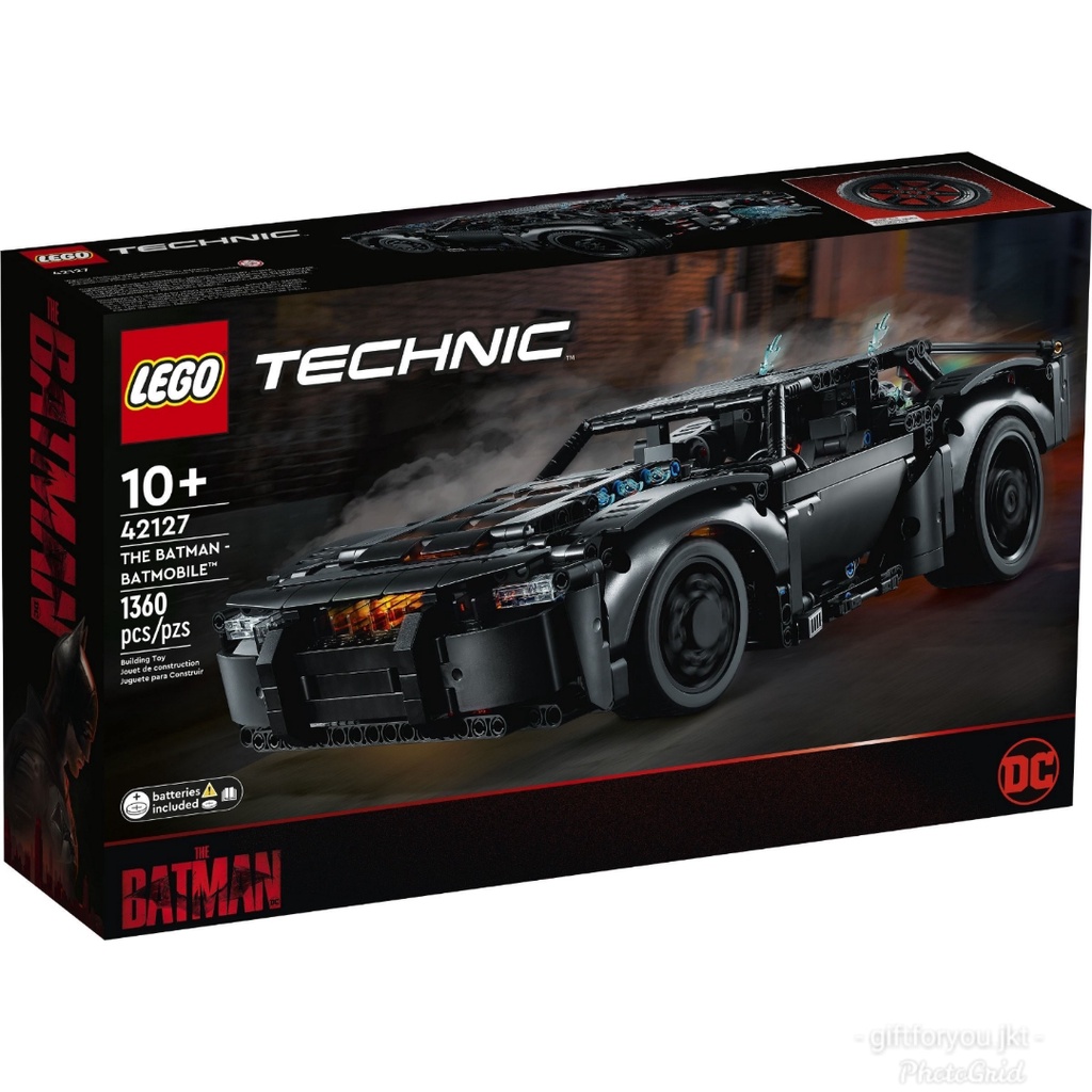 Lego Technic 42127 The Batman Batmobile Mainan Bricks Figure Super Hero DC Car Toy Mobil Collection 