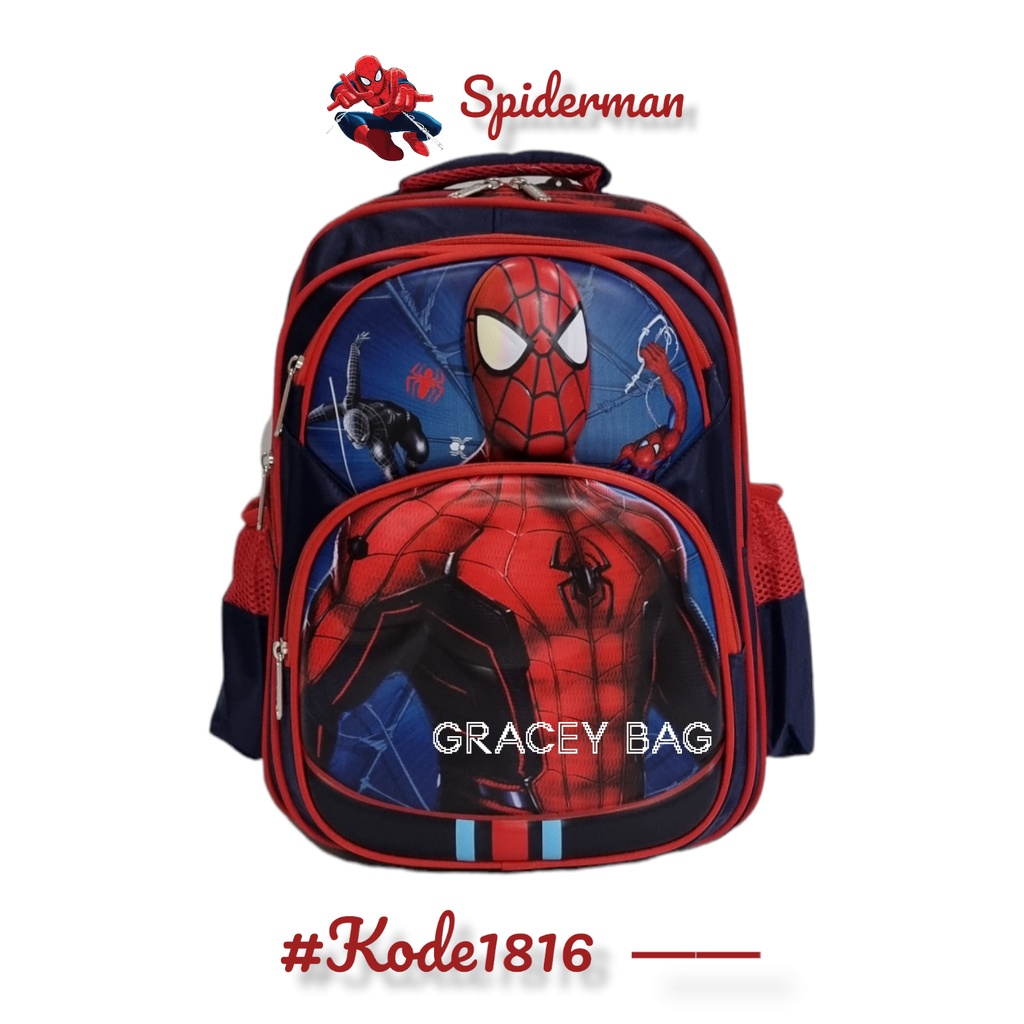 GB-1816 Tas Ransel Anak Embos SD