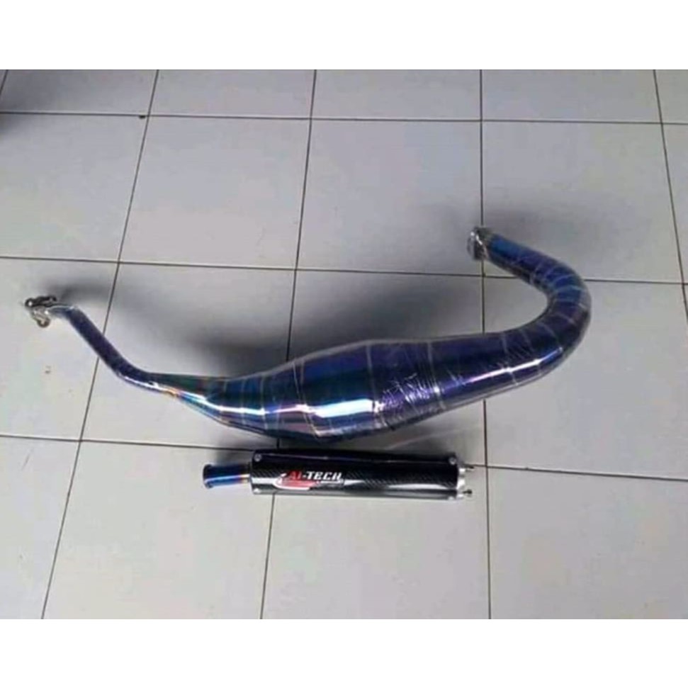 knalpot racing ai-tech cobra bluemoon ninjar ninjarr