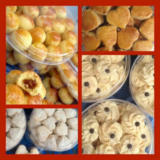 KUE PUTRI SALJU / KUE COKLAT / KUE KACANG / KUE NASTAR 250GR & 500 GR