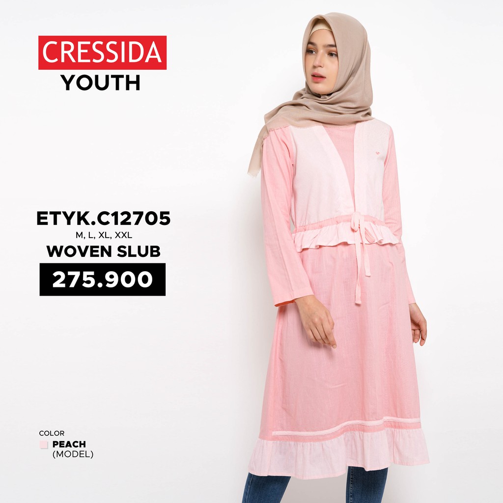 GAMIS TUNIK ELEGANT MODERN ORIGINAL CRESSIDA ETYK.C12705