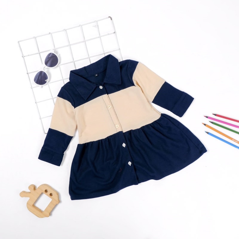 RACHIDKIDS / SERAGAM KELUARGA / FAMILY CASUAL SET / ADRIES FAMILY SET NAVY