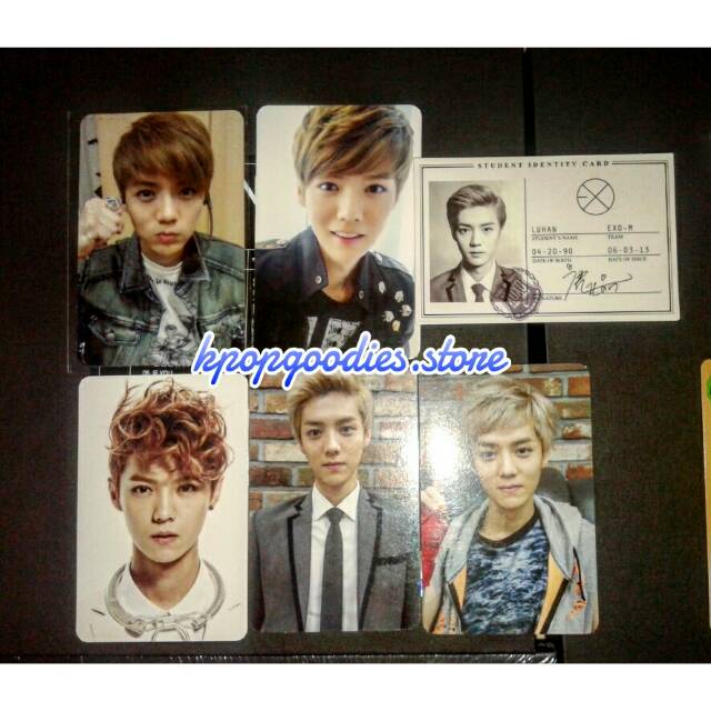 [OFFICIAL] EXO LUHAN ALBUM PHOTOCARD | MAMA XOXO GROWL OVERDOSE