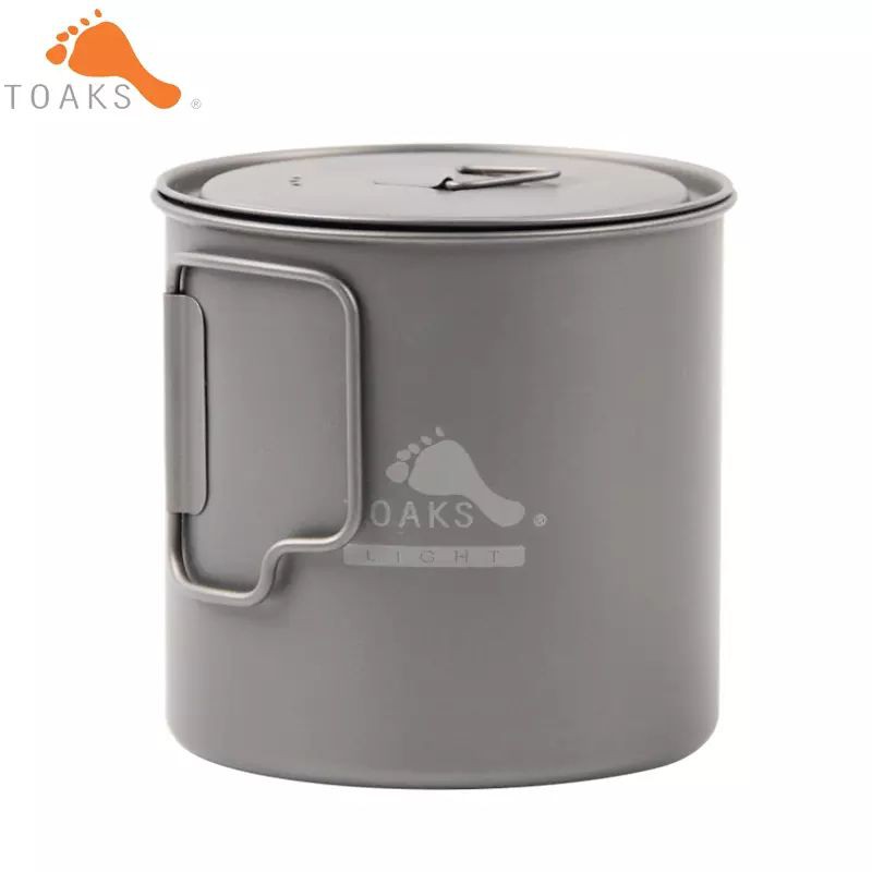 Toaks light titanium 650ml pot Ultralight camping cookware