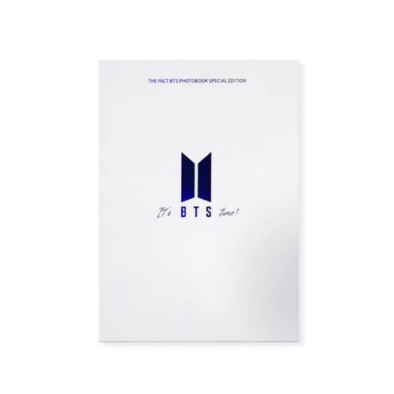 READY STOCK OFFICIAL BTS THE FACT PHOTOBOOK LIVECON TV