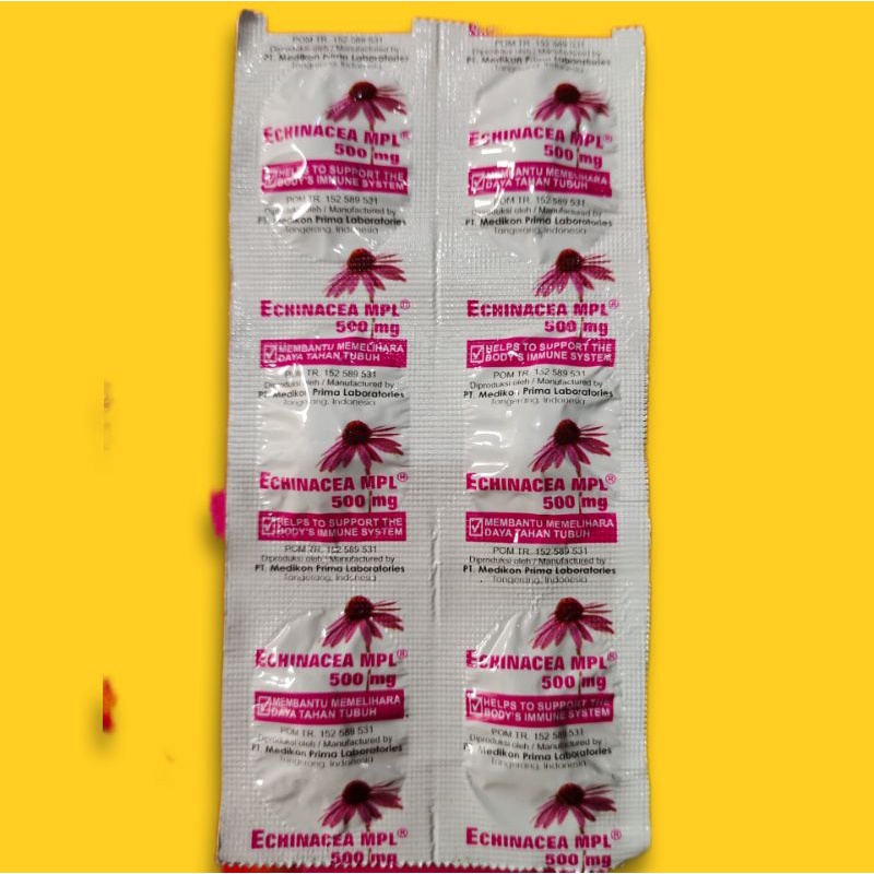 ECHINACEA MPL 500 mg 1 strip isi 6 tablet
