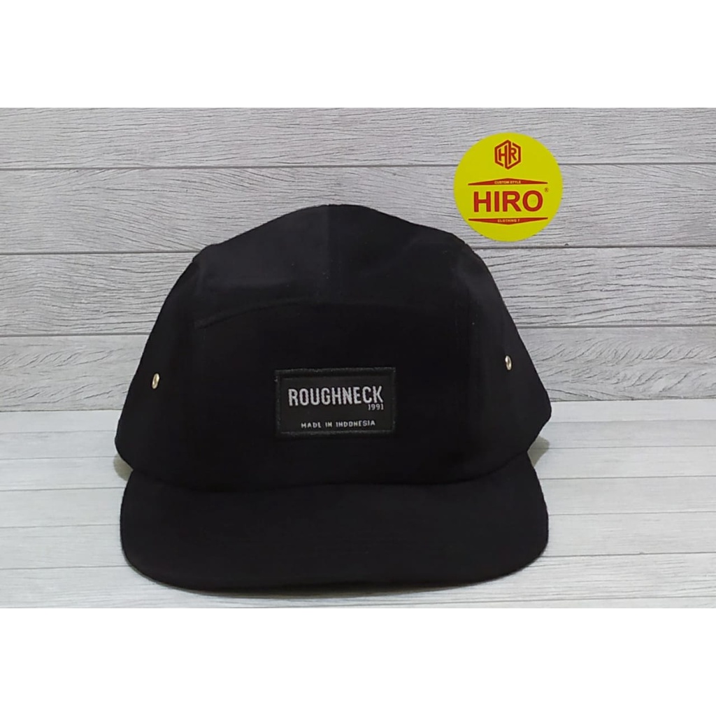 [COD]Topi Distro Pria/Topi Snapback Bordir RUGNECK Lima Panel New Model/Topi Keren