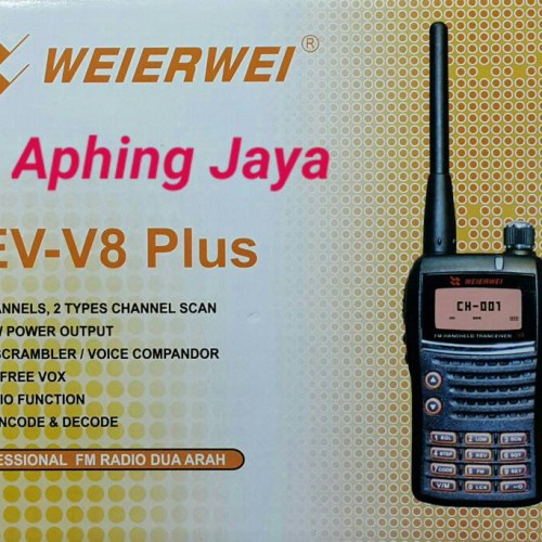 Radio HT / Handy Talkie WEIERWEI VEV-V8 Plus VHF