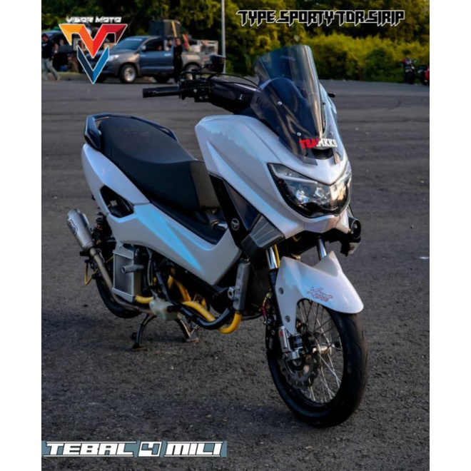 VISOR NMAX TDR YAMAHA NMAX NEW 2020 TDR NAX TEBAL 4 MILI