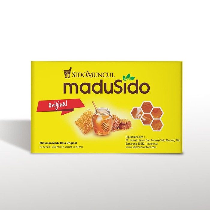 

Madu Sido Original + Jahe Sido Muncul 12 sachet