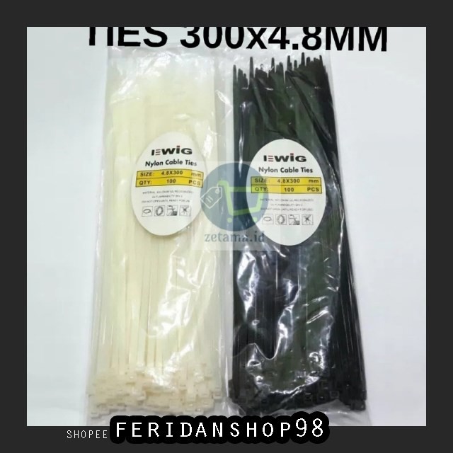 

FS415 KLIP KABEL KABEL TIES 30CM ATK HIGH QUALITY BY FERIDANSHOP98