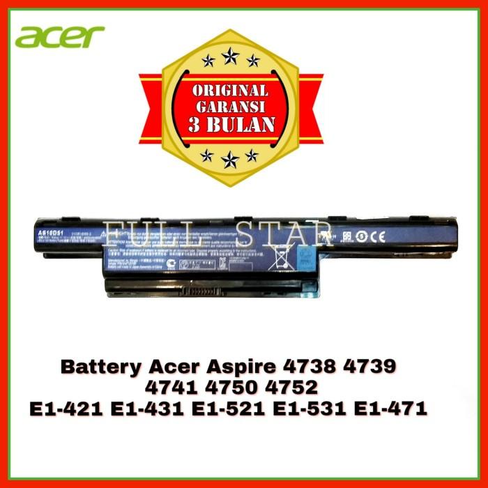 Baterai Original Laptop Acer Aspire 4738 4738Z 4738Zg 4739 4739Z 4739G