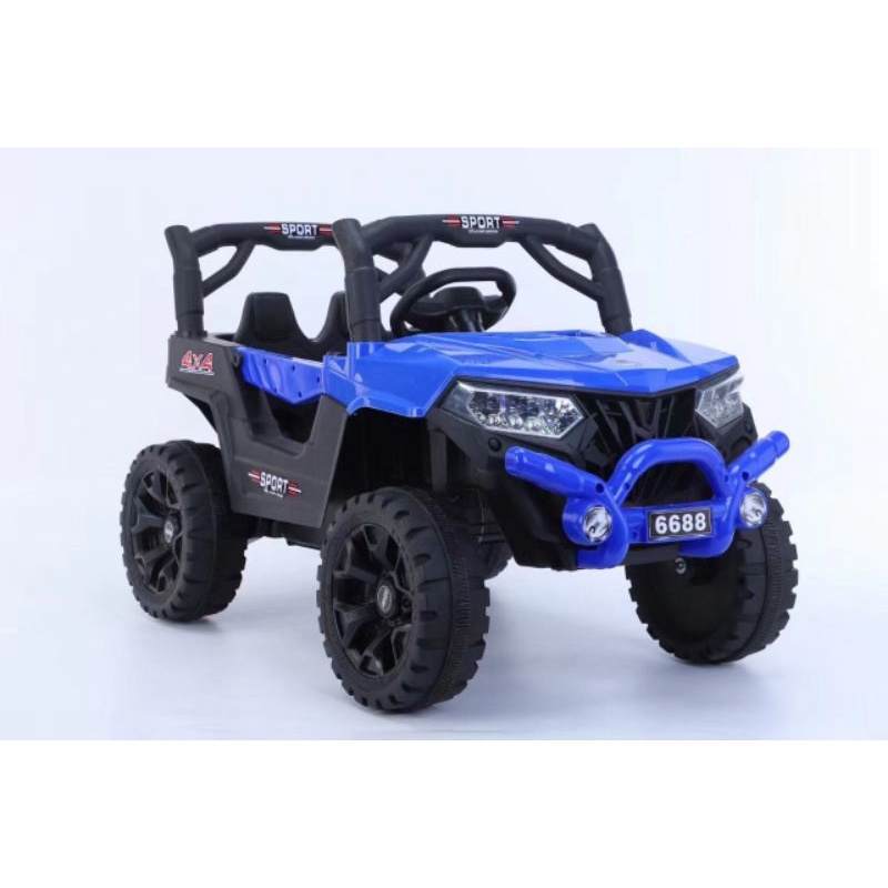 MOBILAN AKI YUKITA 6688 JEEP RAFT 12VOLT~ MOBILAN MAINAN ANAK~MOBIL AKI ANAK