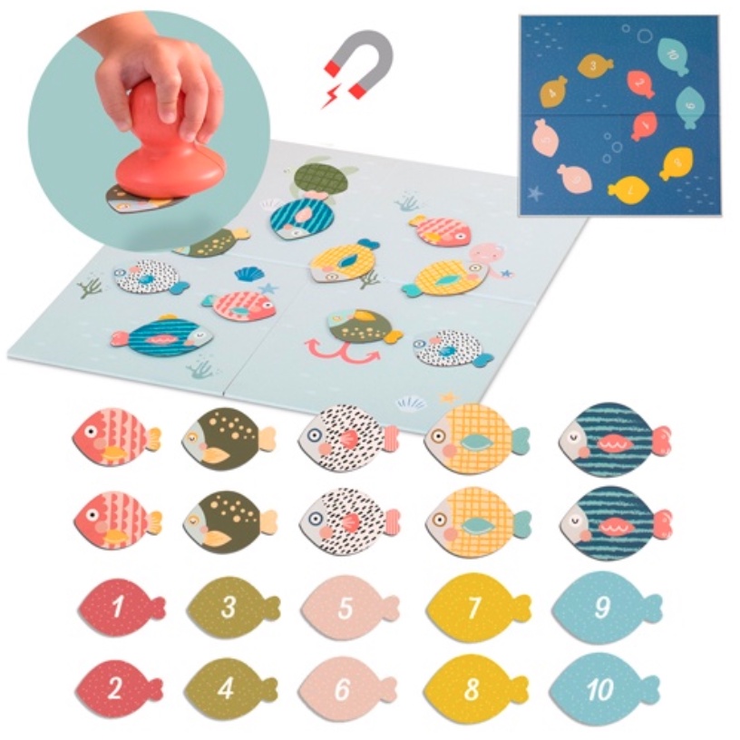 Taftoys My 1st Magnetic Fishing Game - Taf Toys Mainan Anak Bayi Sensory Motorik Ikan Ikanan Lucu Magnet