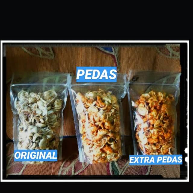 

Kerupuk seblak kacang