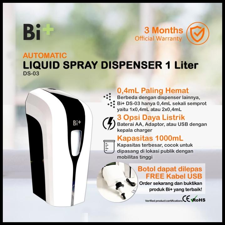 Dispenser Spray Hand Sanitizer Otomatis 1000Ml Automatic Spray