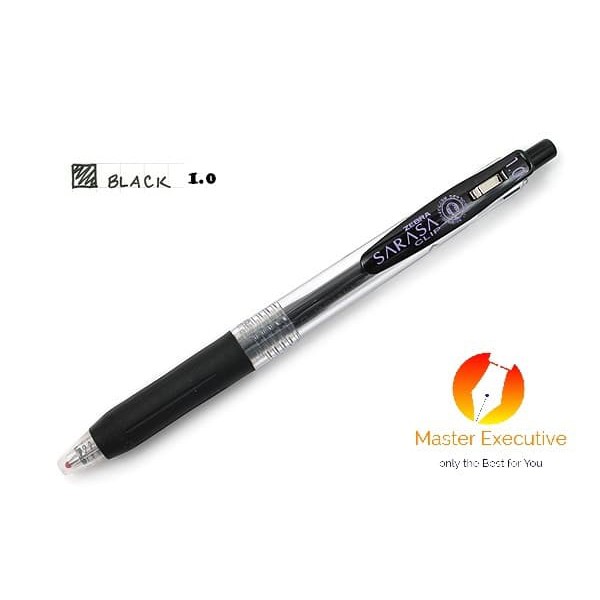 

[Promo] Zebra Sarasa Clip JAPAN Black 1 0 Gel Ink Rollerball Pulpen Jel Berkualitas